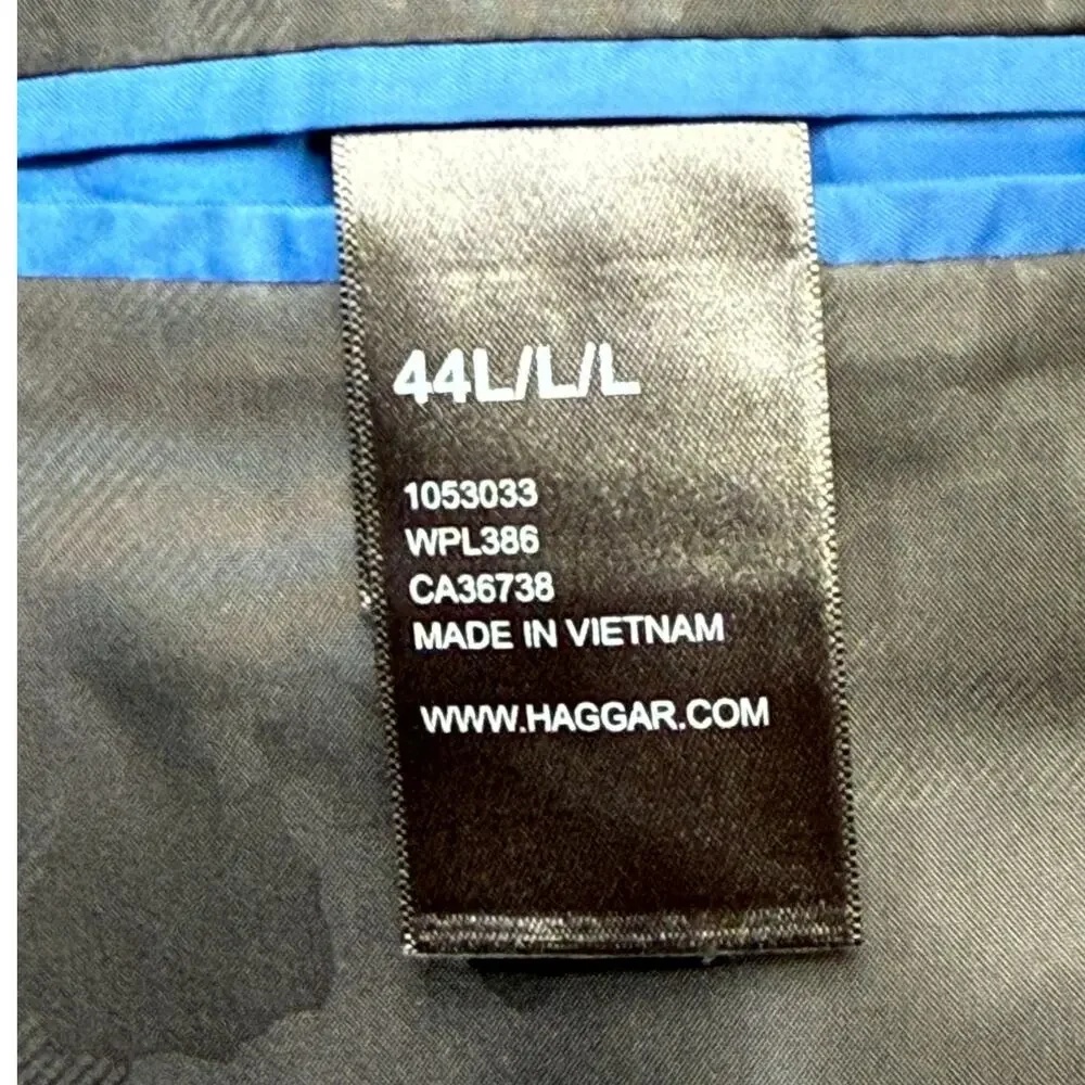 Haggar Men's Smart Wash Classic Fit Suit Jackets Midnight 44L $200